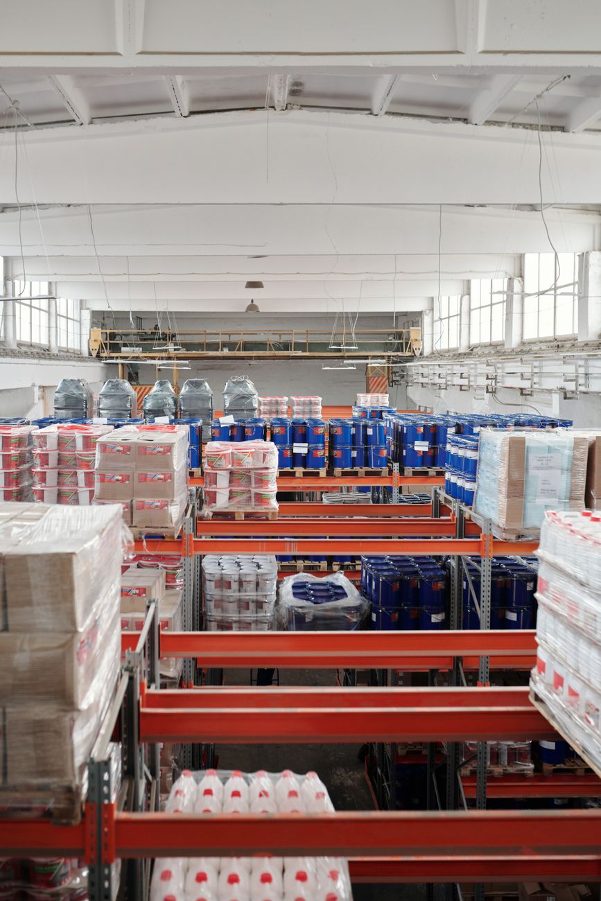 Warehouse stock inventory calculation